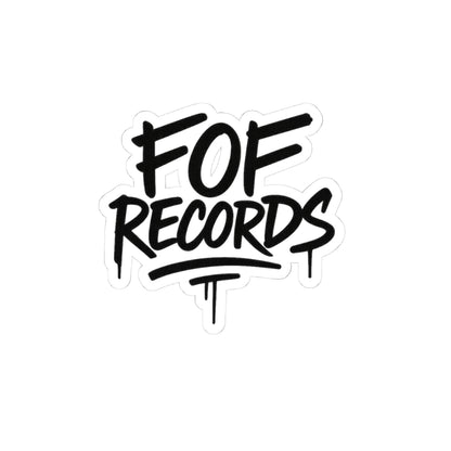 FOF Records Sticker | BigDeuceFOF Hip-Hop Rap Merch & Streetwear Decal