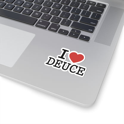 I ❤️ Deuce Stickers | BigDeuceFOF Hip-Hop Rap Merch & FOF Records Streetwear Decals